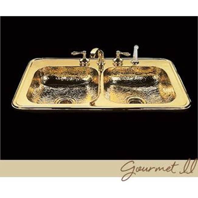 Alno Gourmet II, Kitchen Sink, Hammertone Pattern, Drop In