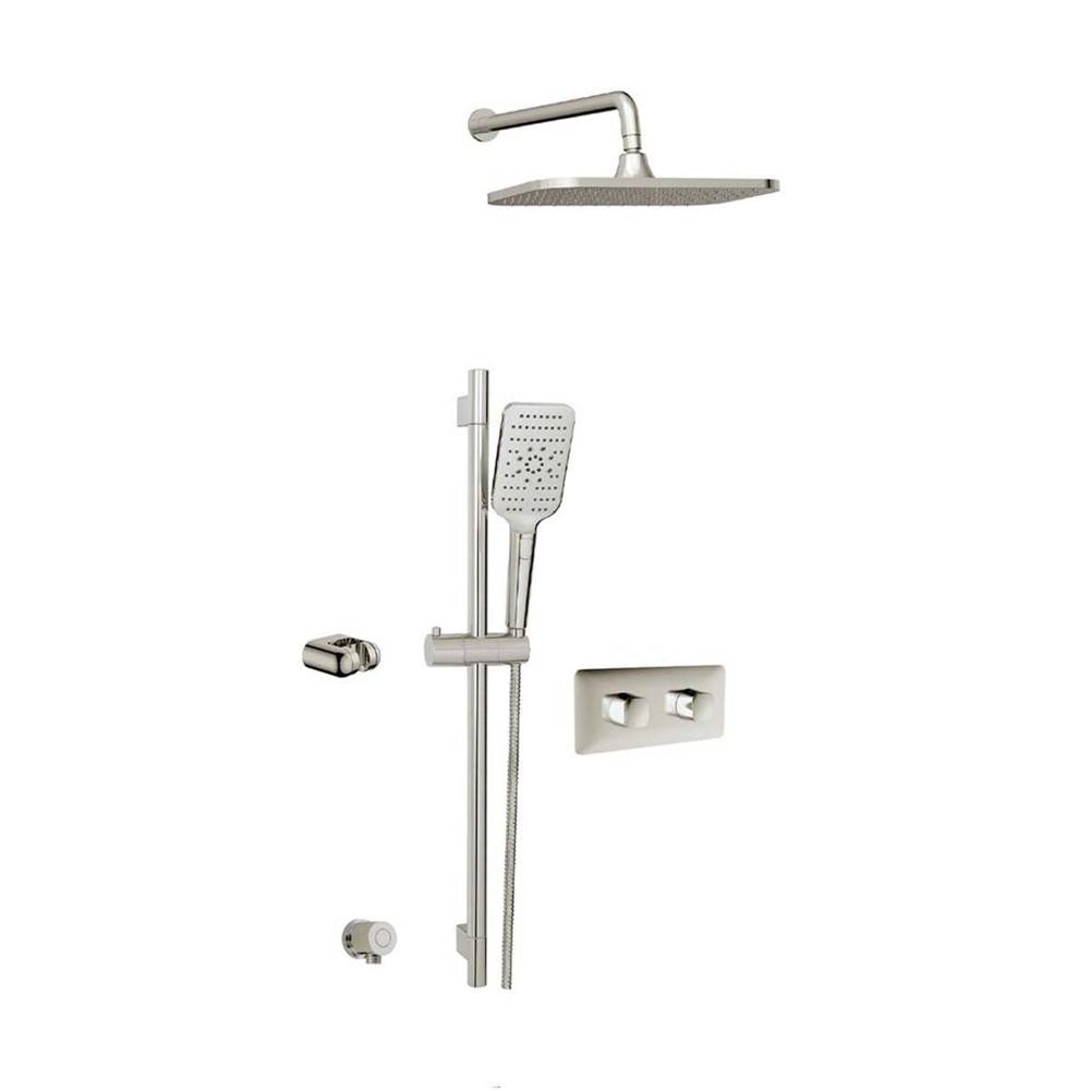 Aquabrass Inabox 1 Shower Faucet - 2 Way Non Shared -T12123 Valve Required