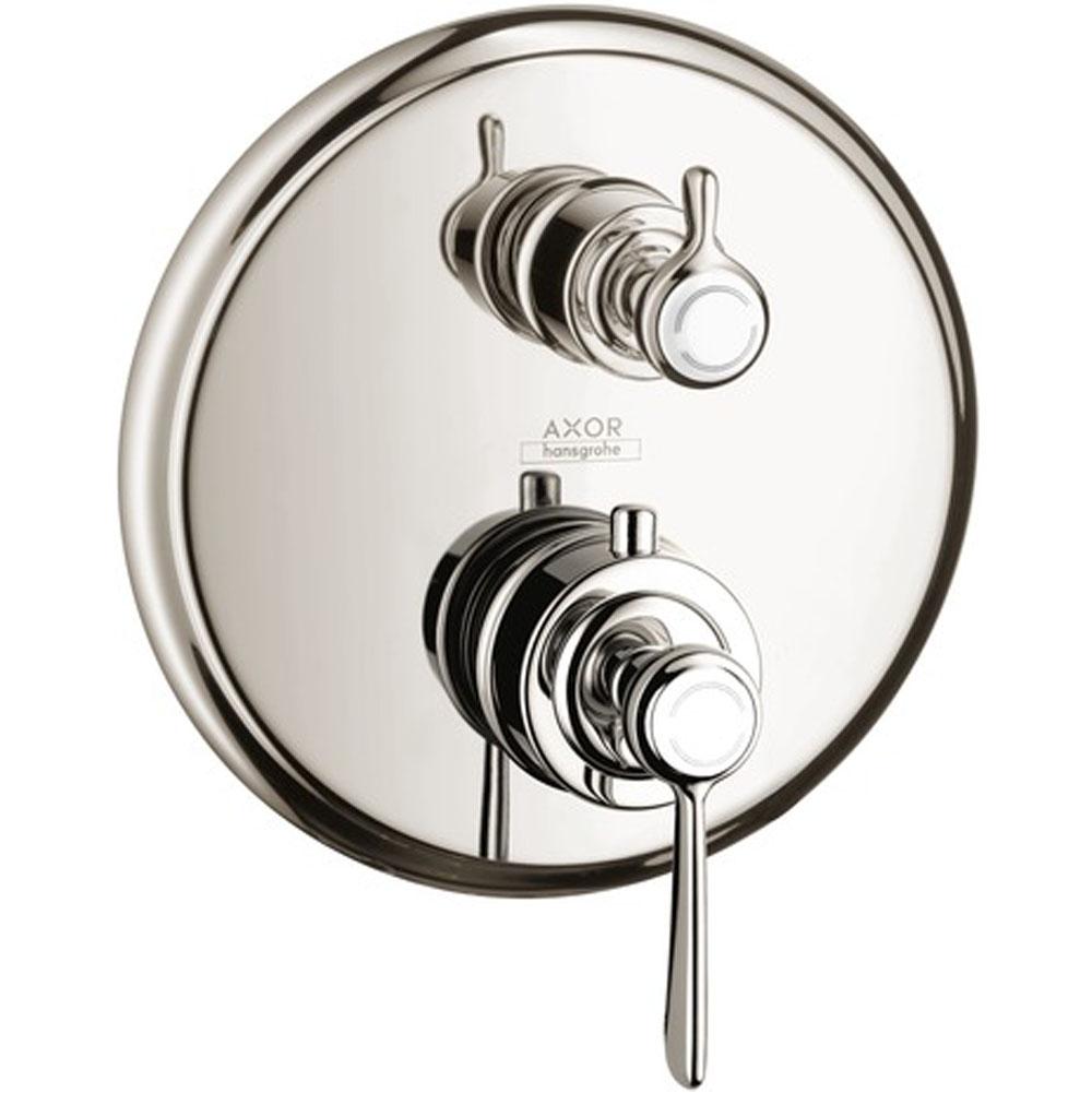 Axor Montreux Thermostatic Trim with Volume Control in Polished Nickel