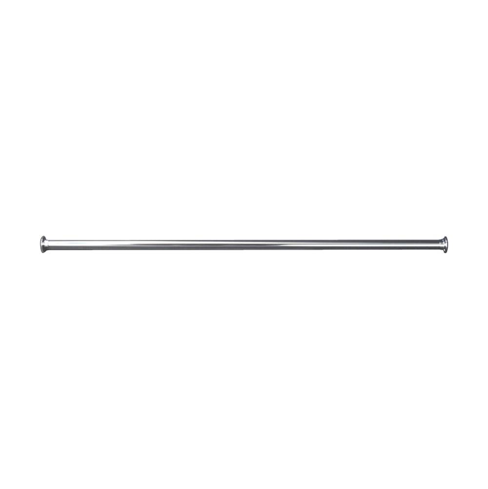 Barclay 4100 Straight Rod, 60'', w/310 Flanges, Polished Chrome