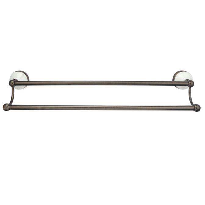 Barclay Anja Double Towel Bar, 18'',Oil Rubbed Bronze