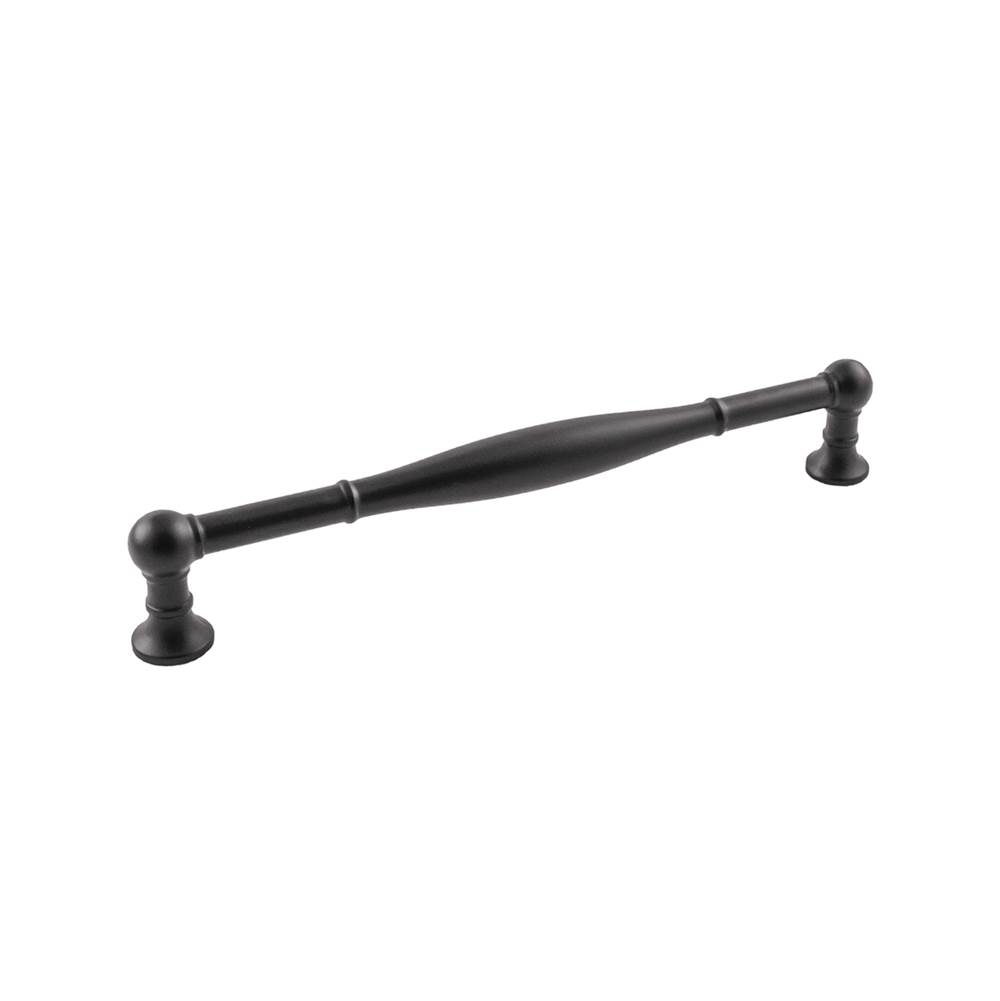 Belwith Keeler Fuller Collection Pull 8-13/16 Inch (224mm) Center to Center Matte Black Finish