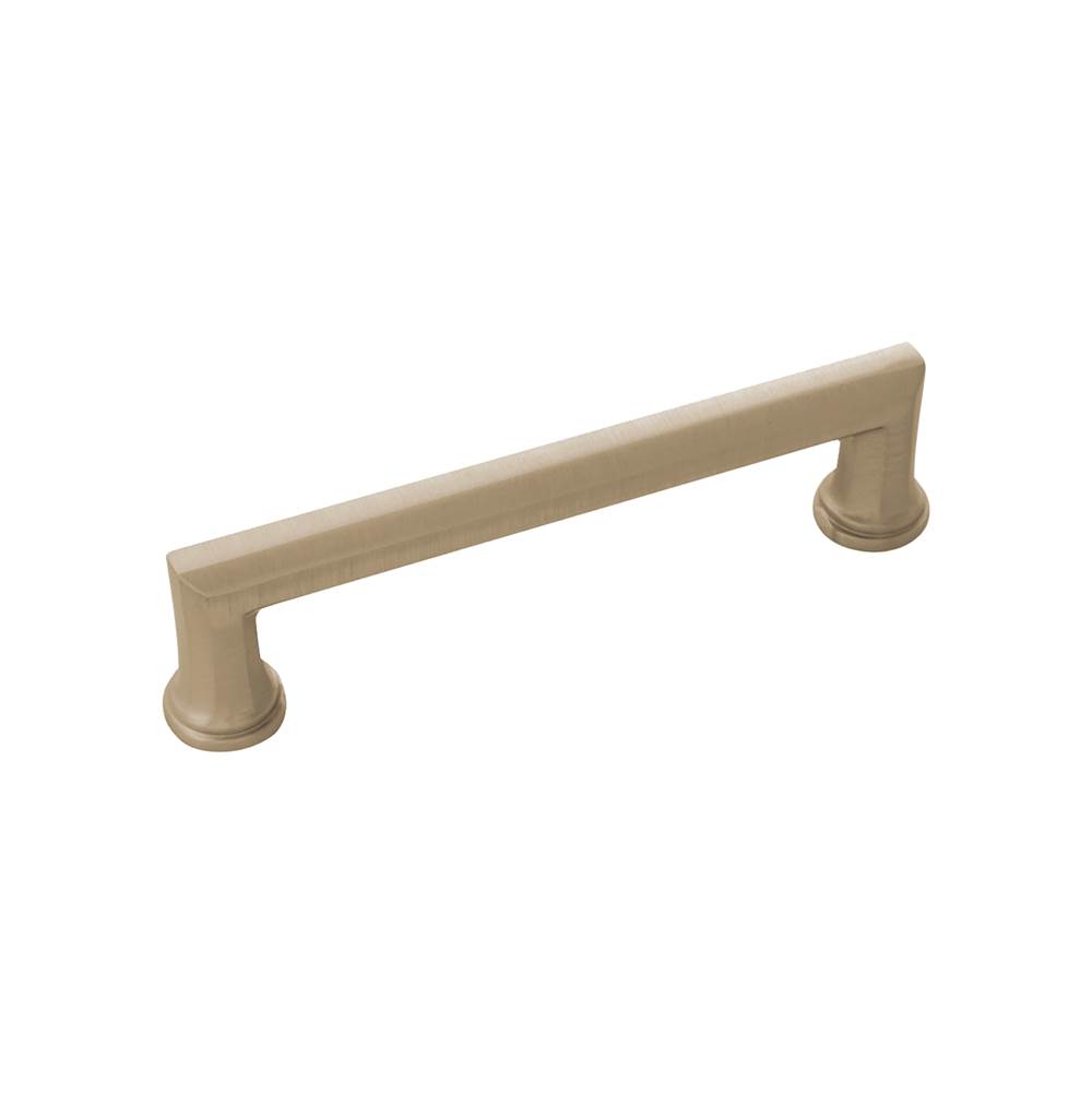 Belwith Keeler Facette Collection Pull 3-3/4 Inch (96mm) Center to Center Champagne Bronze Finish