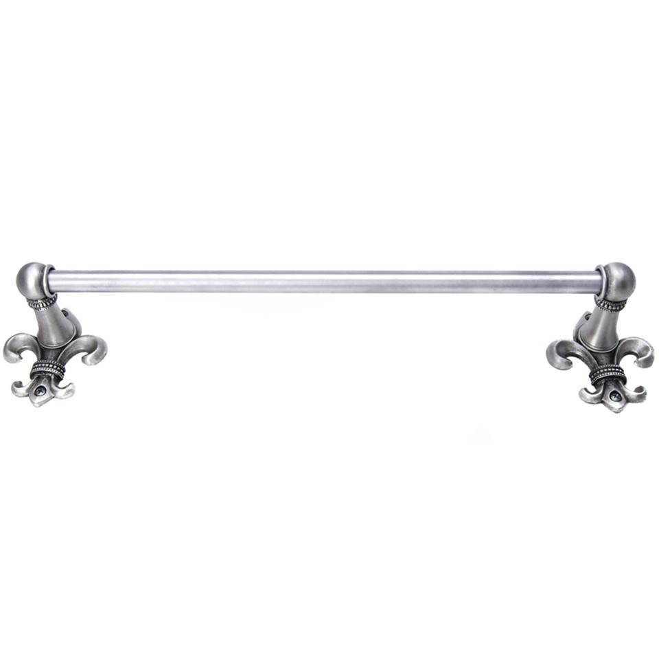 Carpe Diem Hardware Charlemagne 32'' O.C (Approximately) Towel Bar With 5/8'' Smooth Center