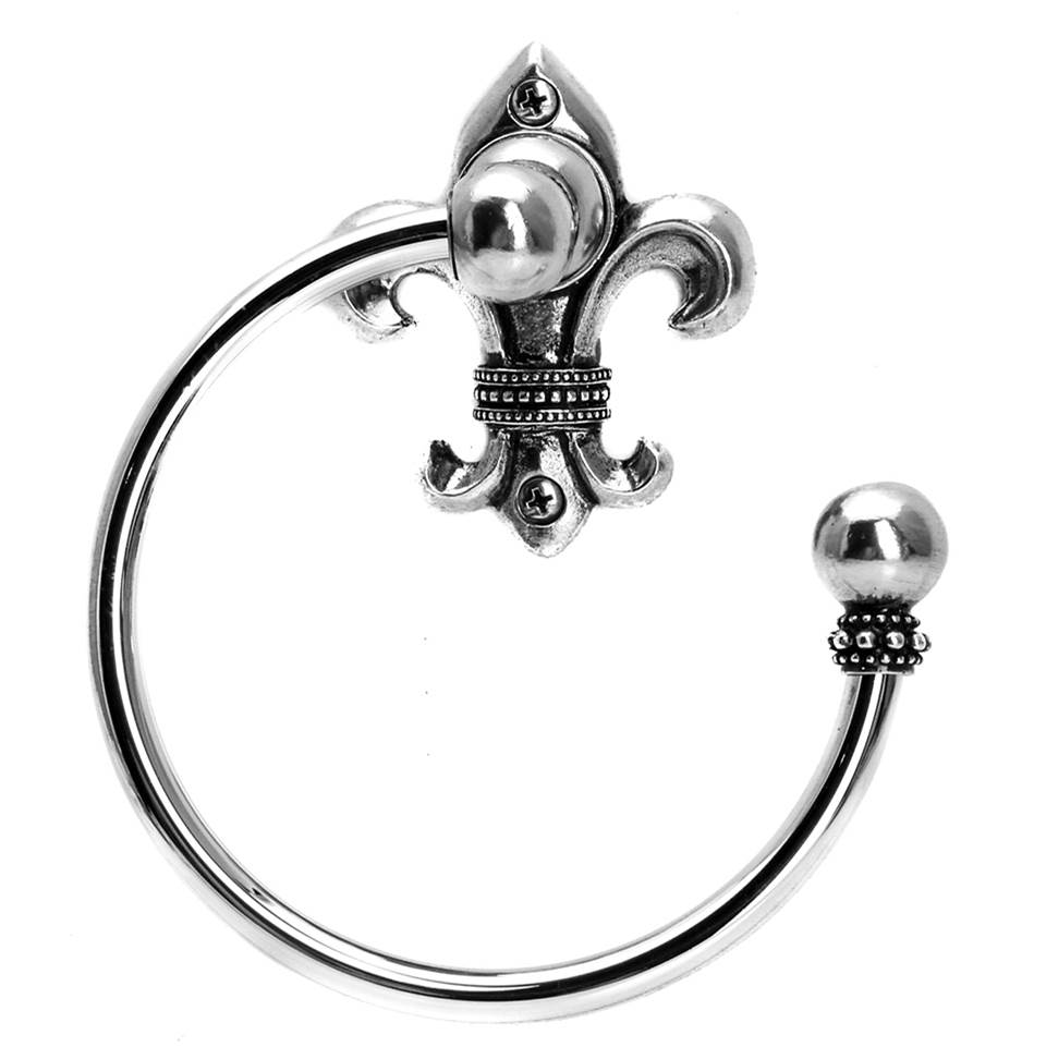 Carpe Diem Hardware Charlemagne Swing Towel Smooth Ring Right