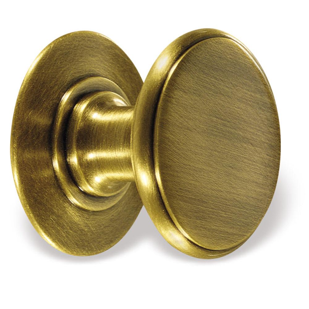 Colonial Bronze T Cabinet Knob Hand Finished in Matte Black