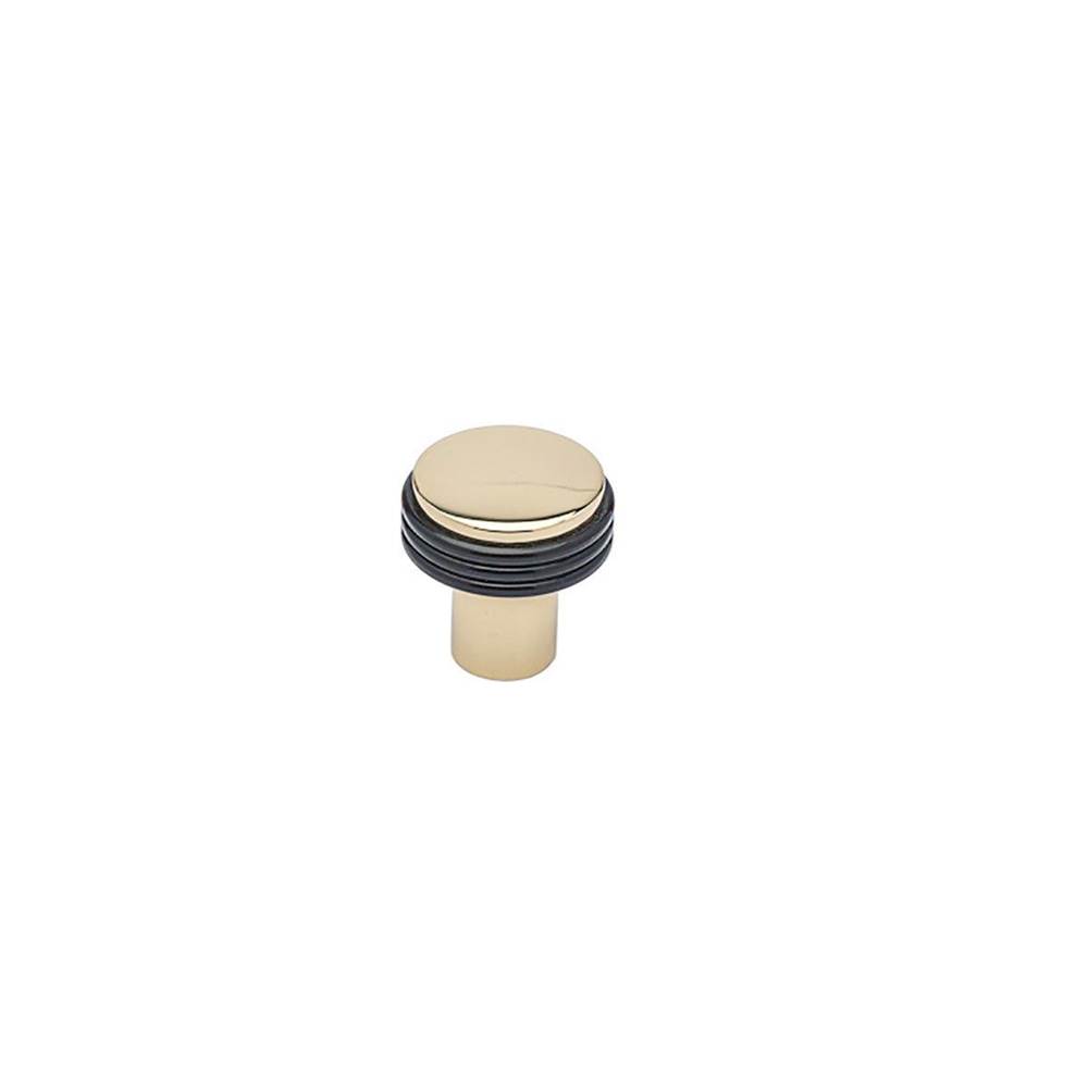 Colonial Bronze Cabinet Knob Hand Finished in Matte Oil Rubbed Bronze and Satin Nickel