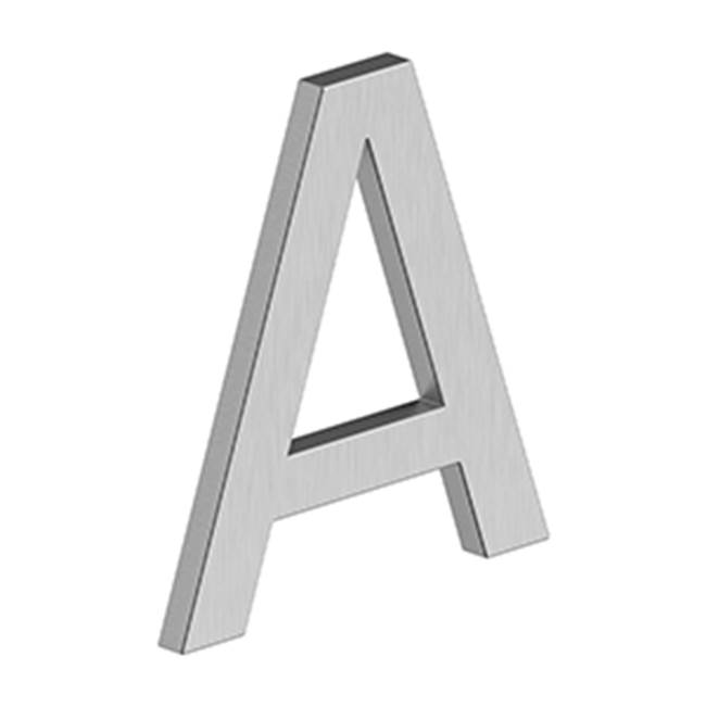 Deltana 4'' LETTER A, E SERIES WITH RISERS, STAINLESS STEEL