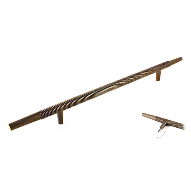 Du Verre Stacked Pull, Pair 18 Inch (c-c) - Oil Rubbed Bronze