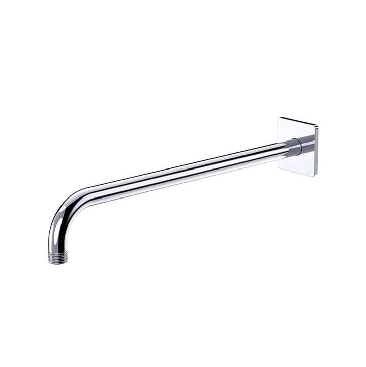 Fluid fluid 16'' Shower Arm with Square Escutcheons - Brushed Nickel