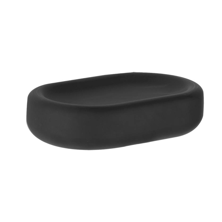 Gessi Freestanding Ceramic Soap Dish - Black Gres
