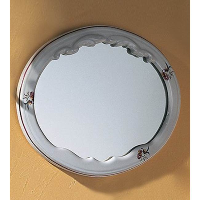 Herbeau Oval Mirror in Avesnes