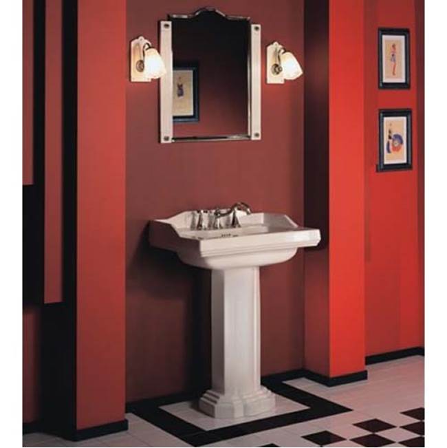 Herbeau ''Monarque'' Washbasin Only in Any Handpainted Finish, Single Hole