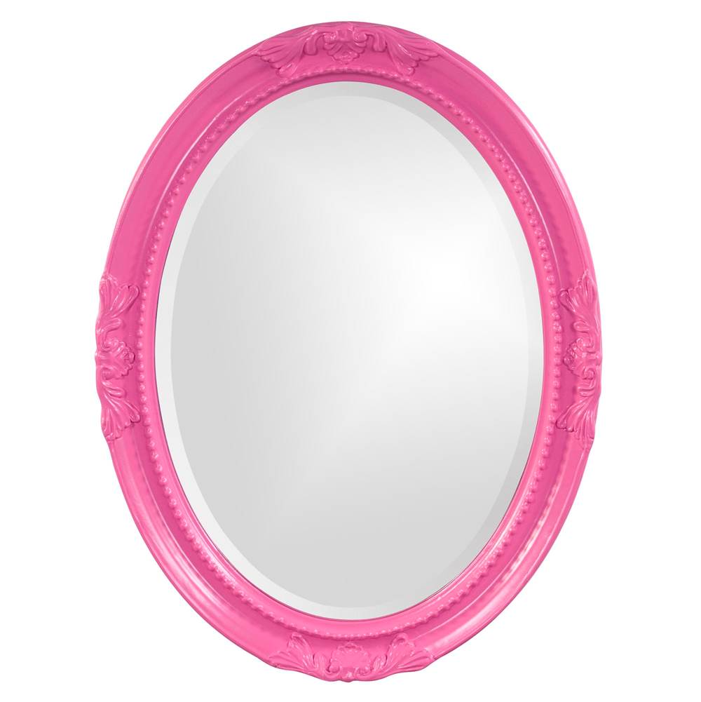 Howard Elliott Queen Ann Mirror - Glossy Hot Pink