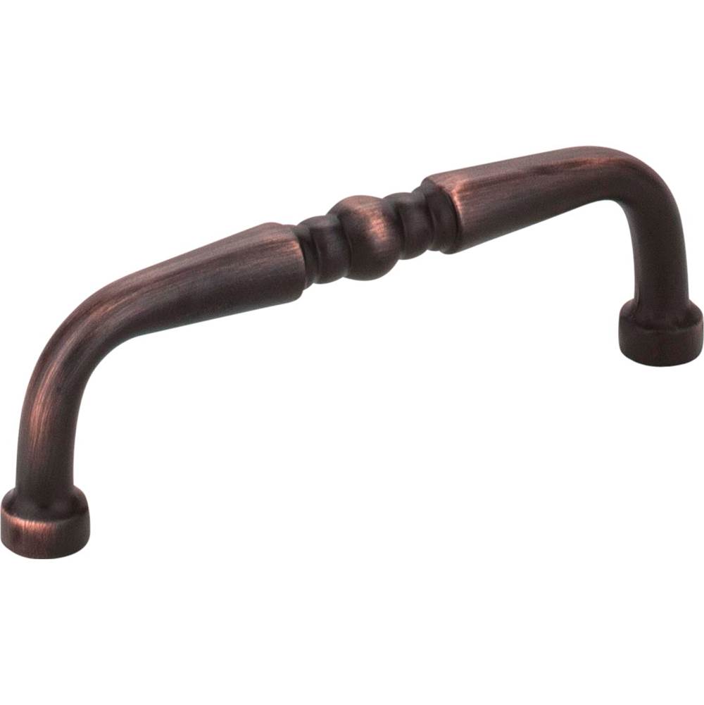 Hardware Resources 3'' Center-to-Center Brushed Oil Rubbed Bronze Madison Cabinet Pull