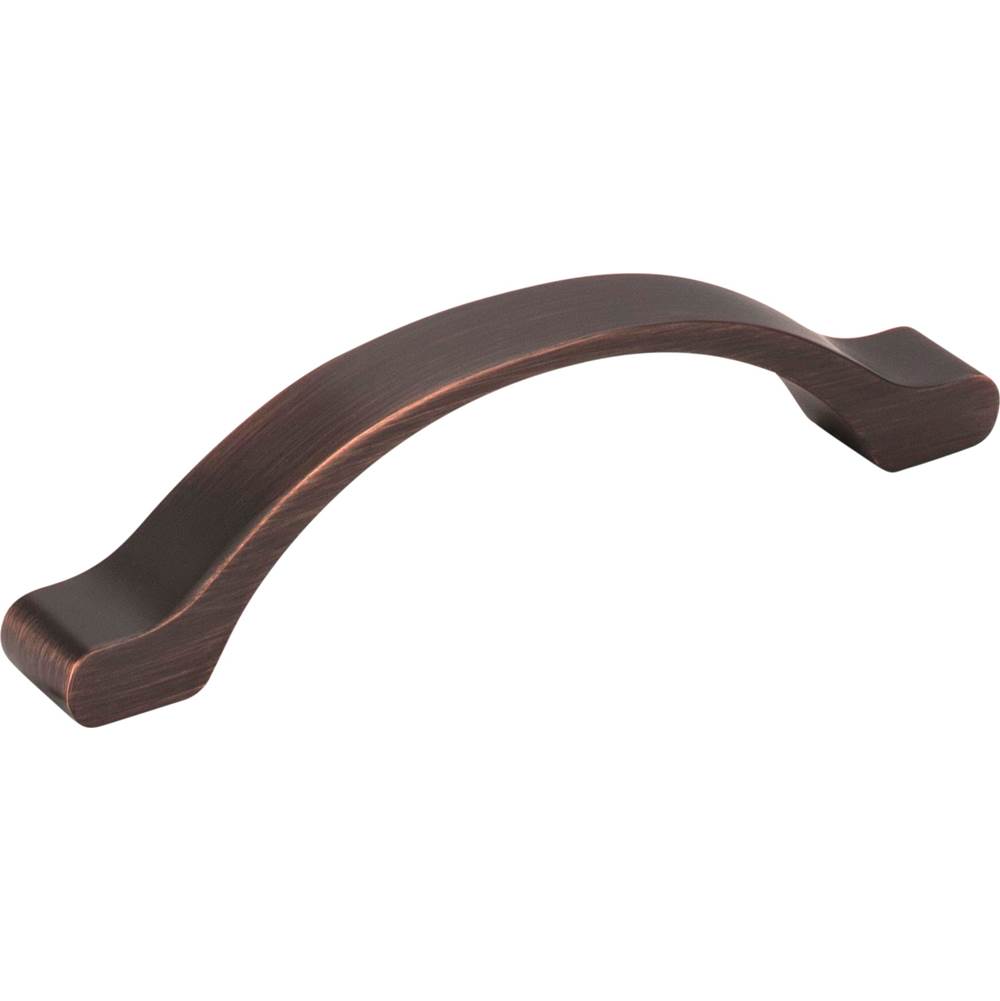 Hardware Resources 96 mm Center-to-Center Brushed Oil Rubbed Bronze Arched Seaver Cabinet Pull