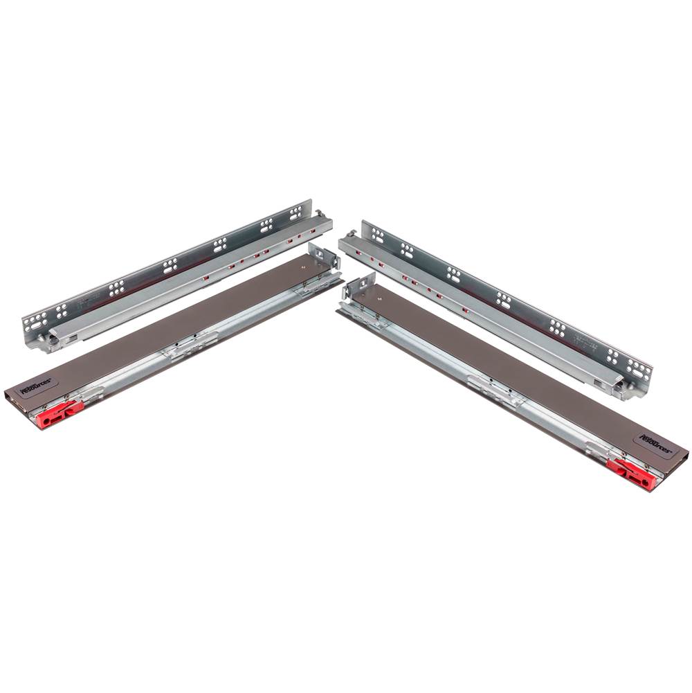 Hardware Resources 15'' Deep x 7-1/4'' High DURA-CLOSE  Metal Drawer Box System, incorporates USE58-500 Series Undermount