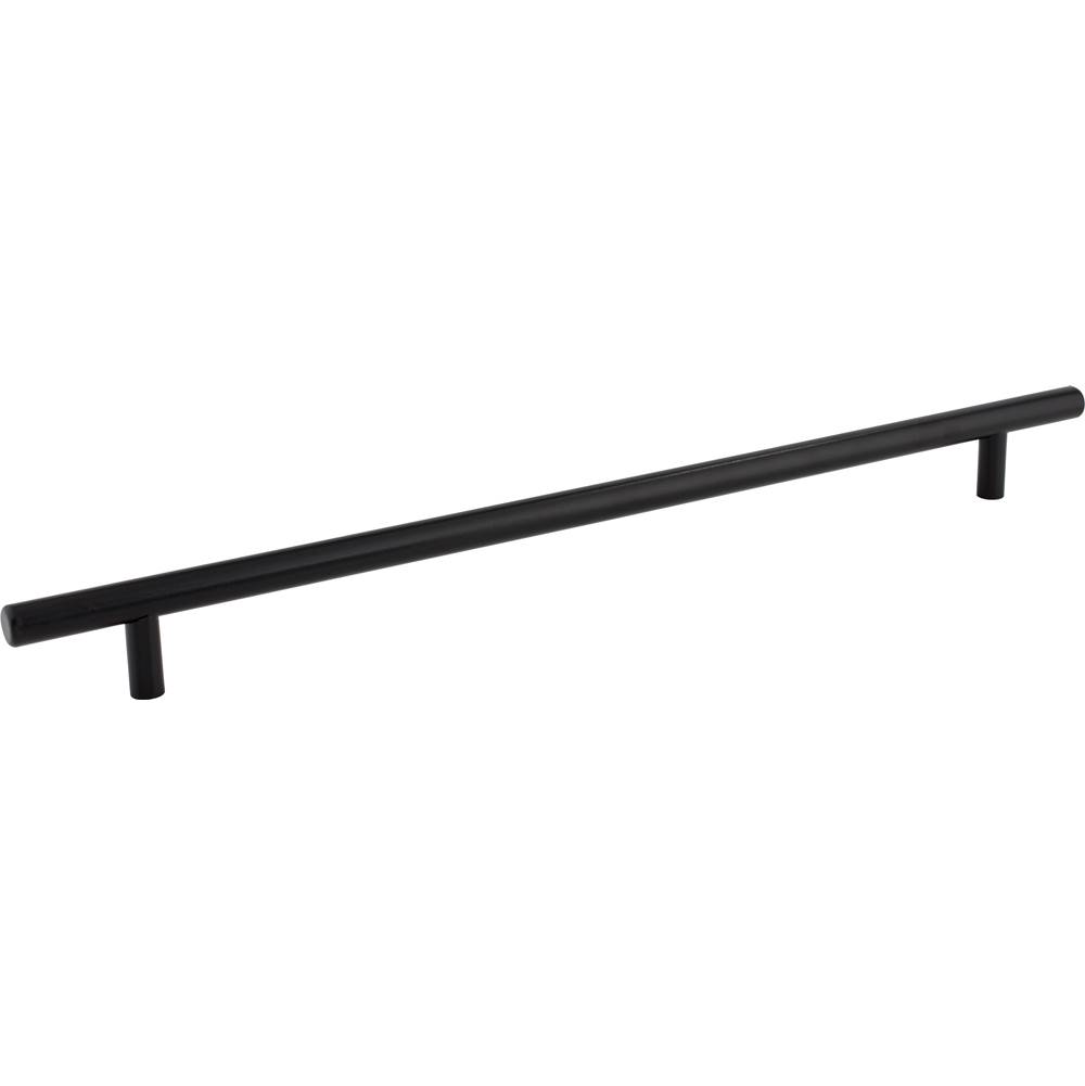 Hardware Resources 319 mm Center-to-Center Hollow Matte Black Stainless Steel Naples Cabinet Bar Pull
