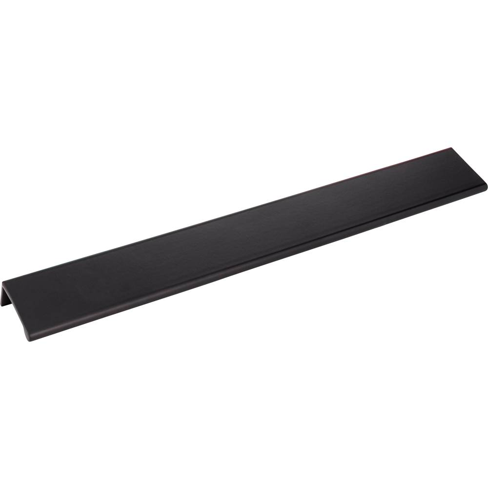 Hardware Resources 12'' Overall Length Matte Black Edgefield Cabinet Tab Pull