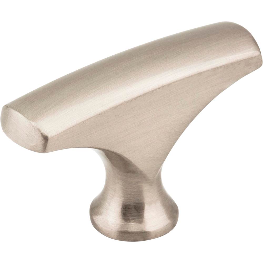 Hardware Resources 1-5/8'' Overall Length Satin Nickel Aiden Cabinet ''T'' Knob