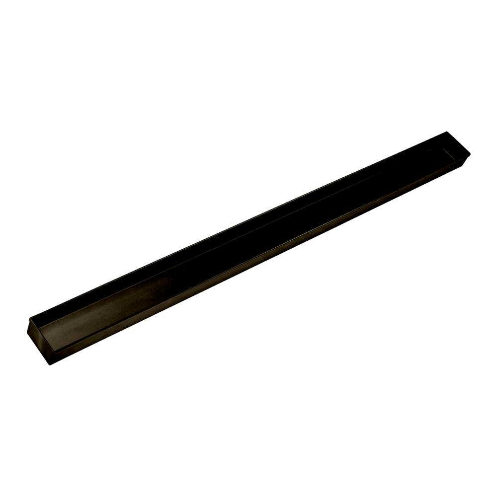 Infinity Drain 72'' Stainless Steel Closed Ended Channel for 80'' S-TIFAS 65/99 Series in Oil Rubbed Bronze