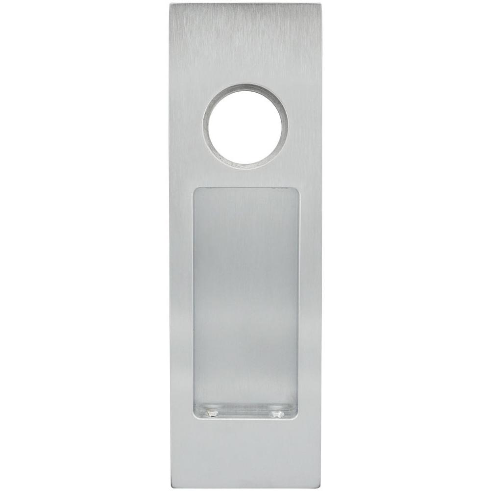 INOX PD Series Pocket Door Pull 2703 Entry w/Cyl Hole US26D