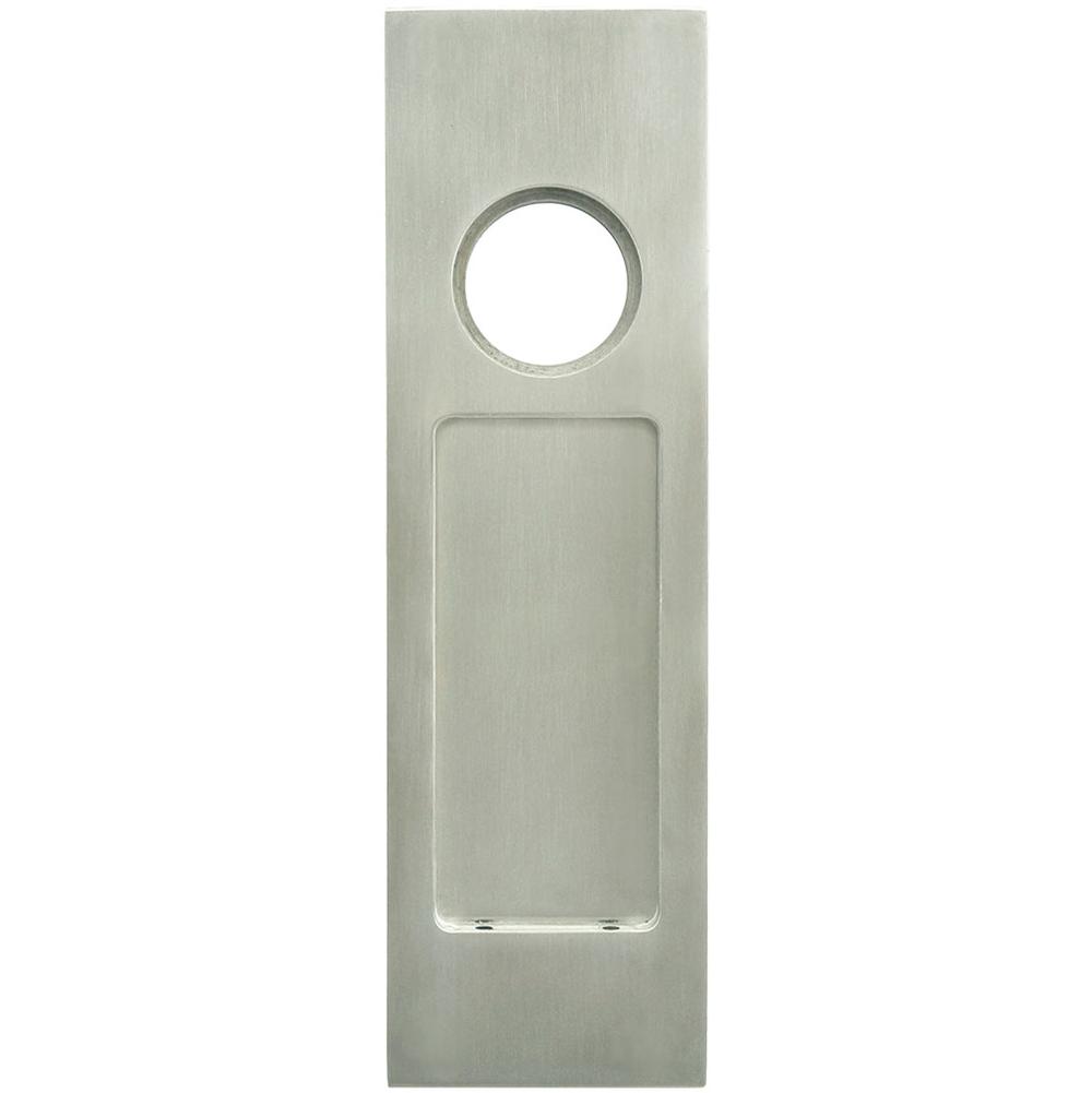 INOX PD Series Pocket Door Pull 2703 Entry w/Cyl Hole US32D