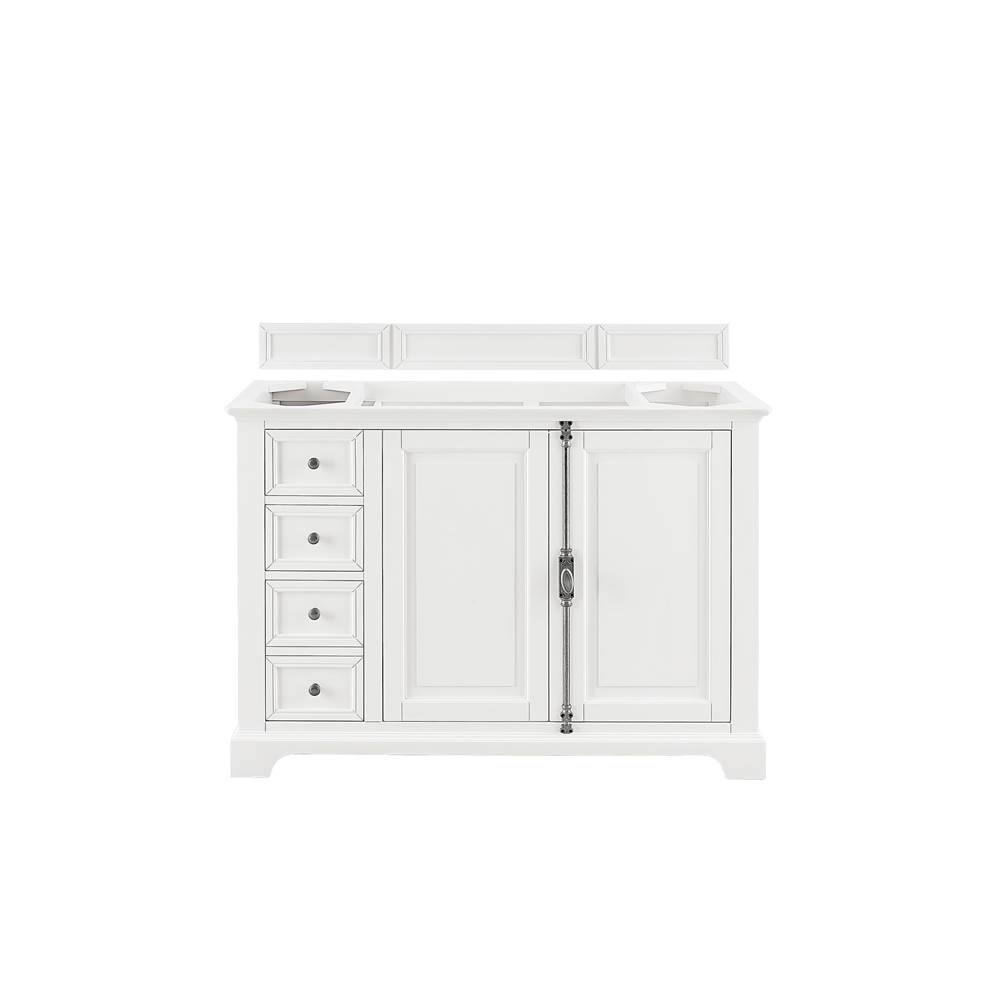 James Martin Vanities Providence 48'' Single Vanity Cabinet, Bright White