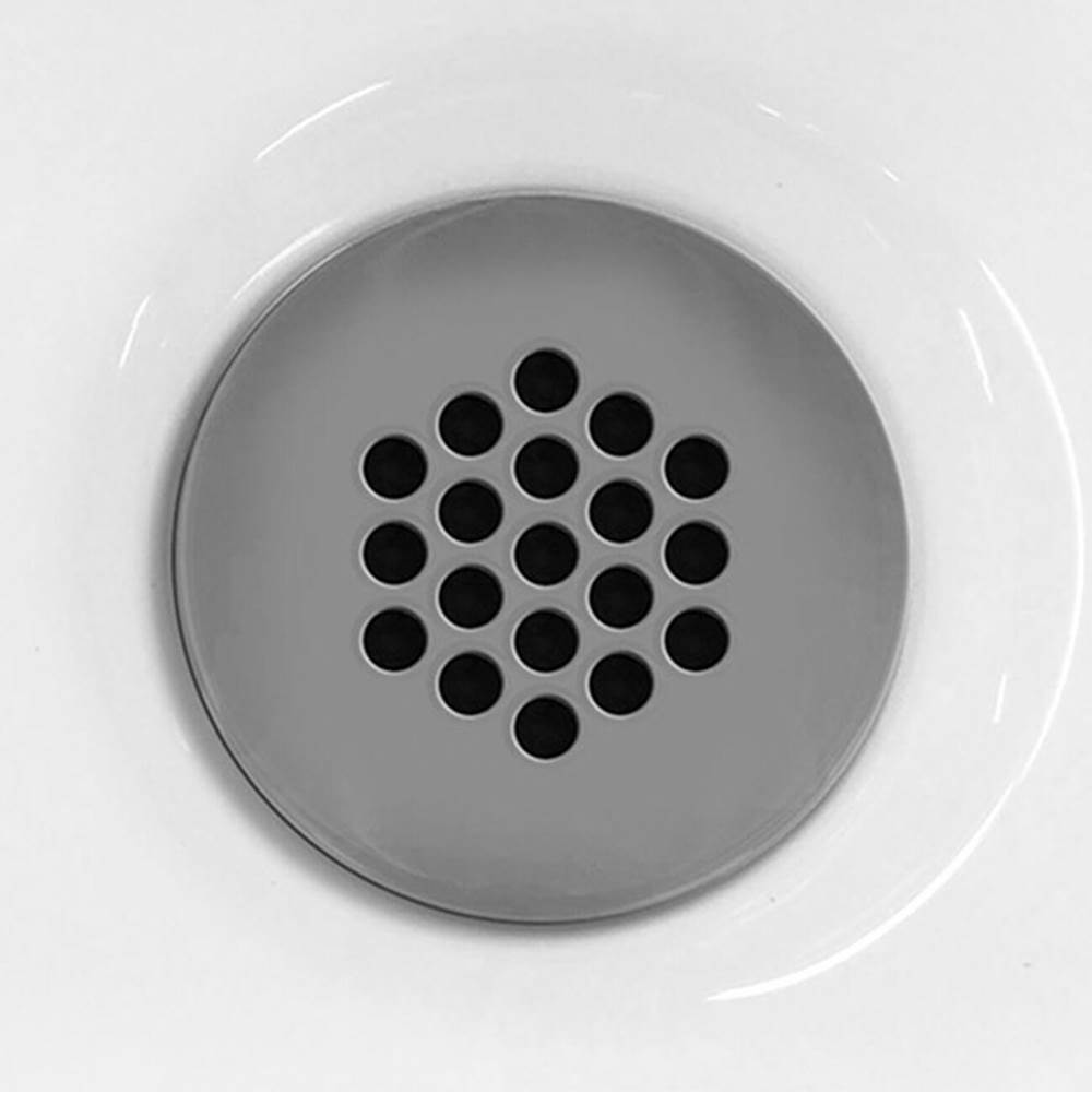 Kalia Drain With Overflow Assembly with Grid Surface Chrome