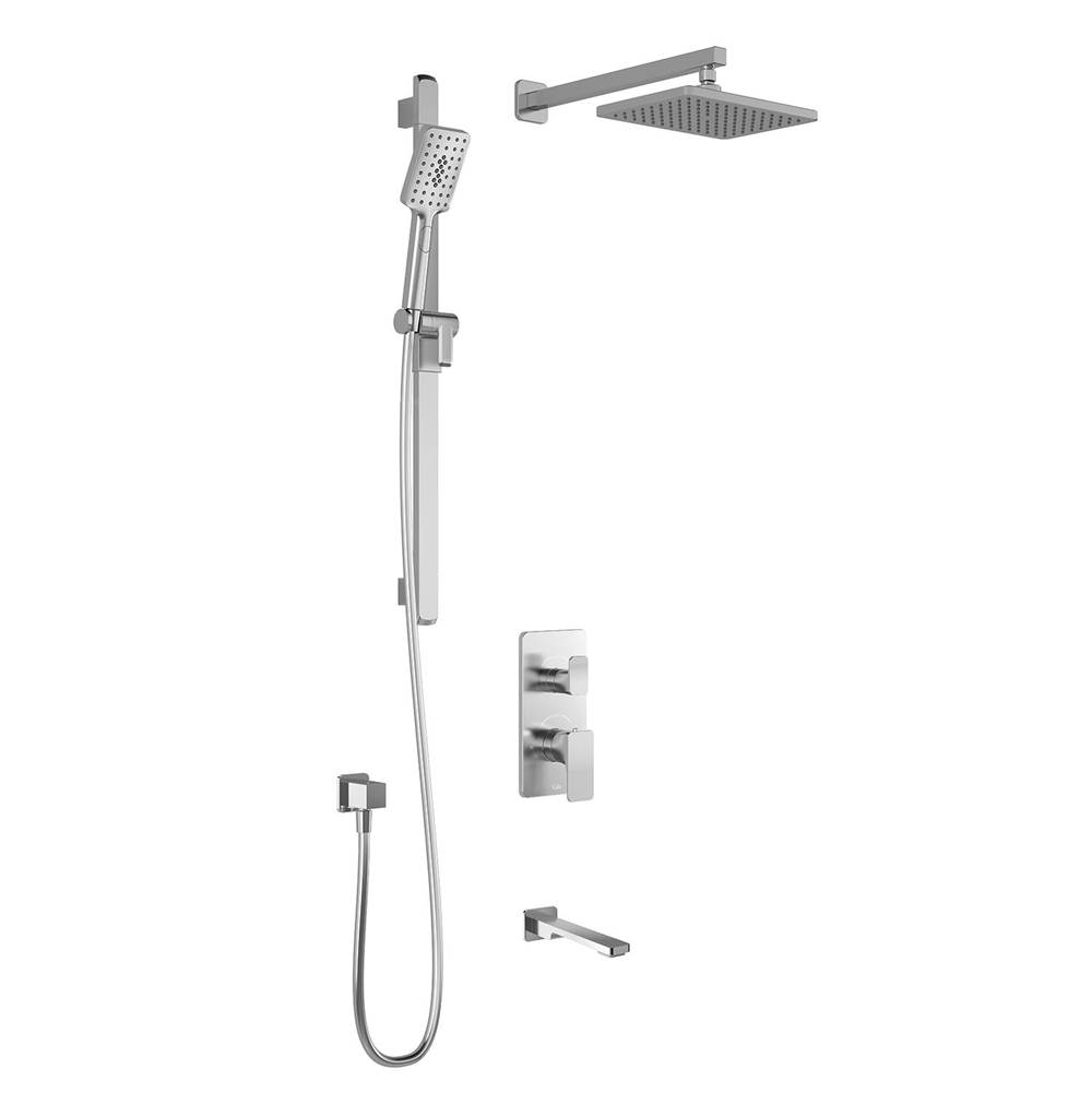 Kalia KAREO™ TD3 AQUATONIK™ T/P with Diverter Shower System with Wallarm Chrome