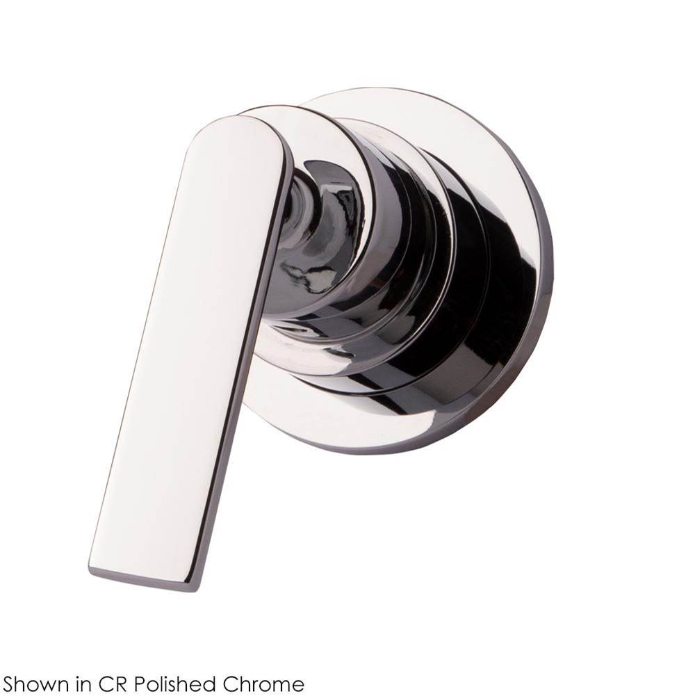 Lacava TRIM ONLY - Built-in single-lever mixer with round escutcheon and lever handle
