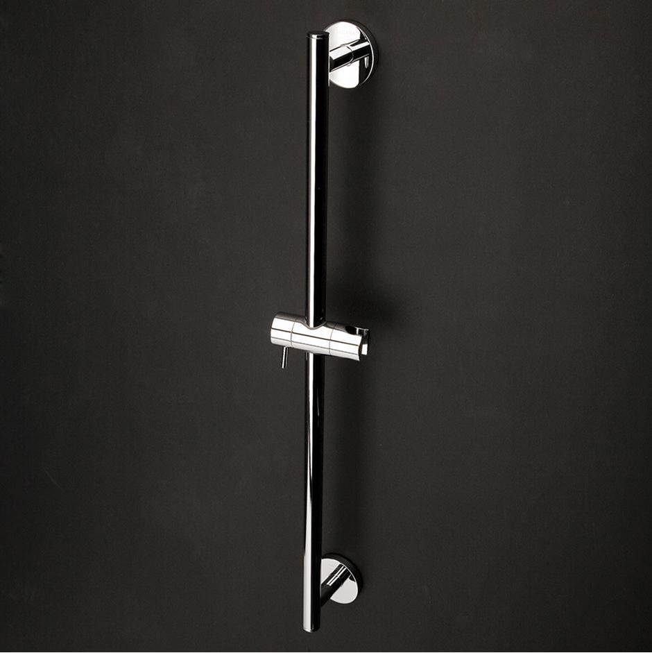 Lacava Wall-mount round rail with hook for hand-held shower head