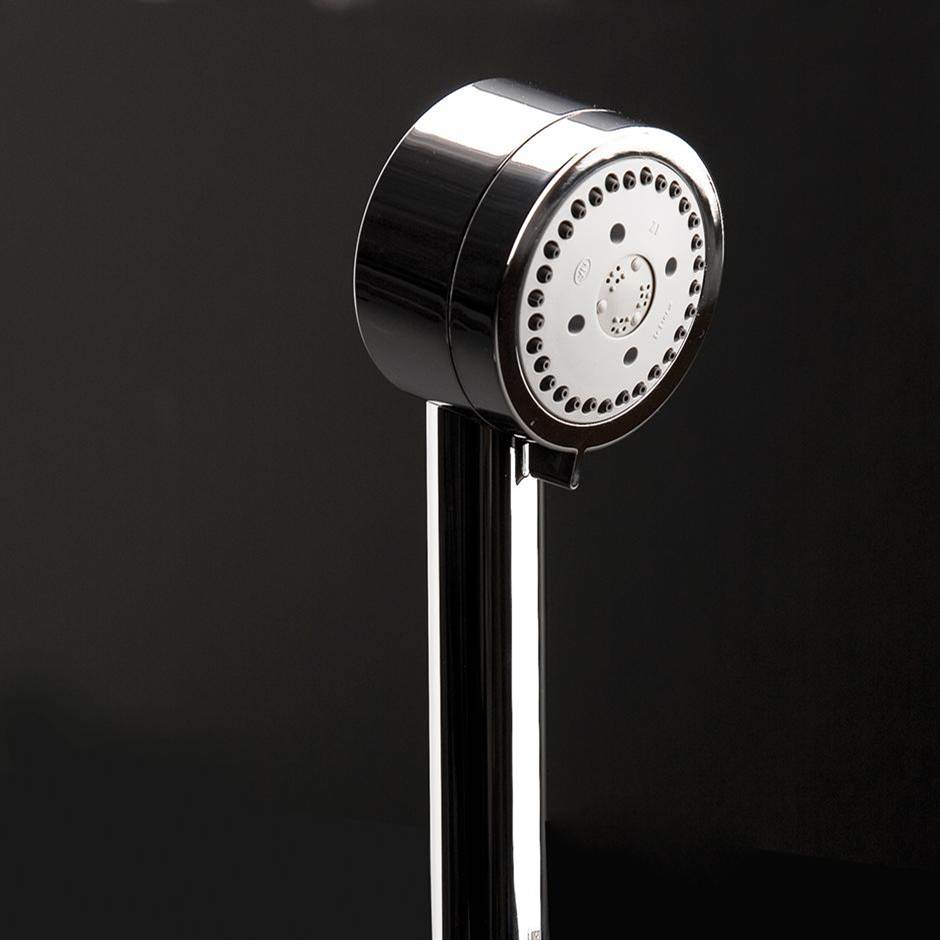 Lacava Hand-held square shower head with 59'' flexible hose, three jets.