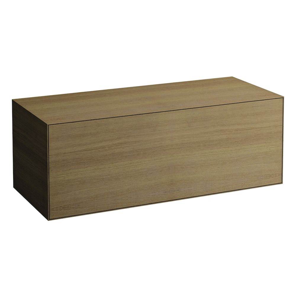 Laufen Vanity Unit, with one drawer, without cut out, lacquered surface veneer with solid wood edges