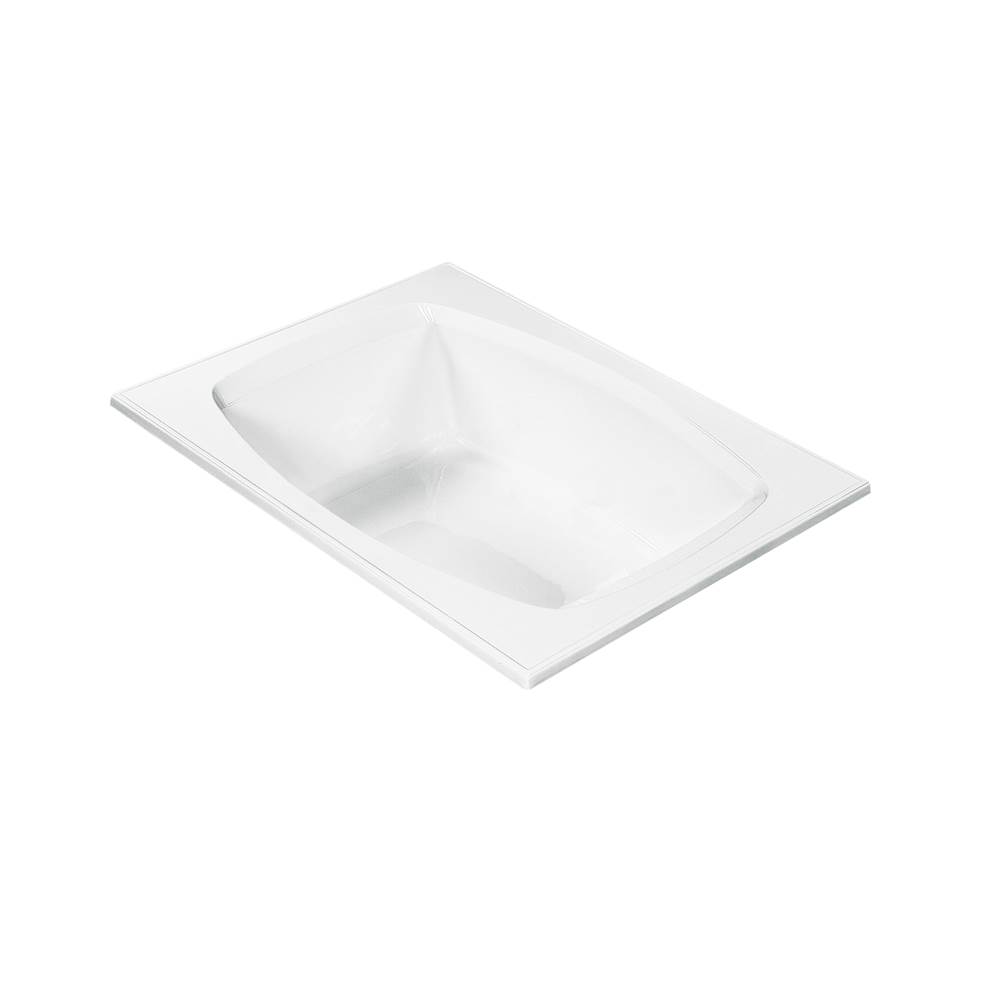 MTI Baths Shelby Acrylic Cxl Drop In Soaker - Biscuit (72X54)