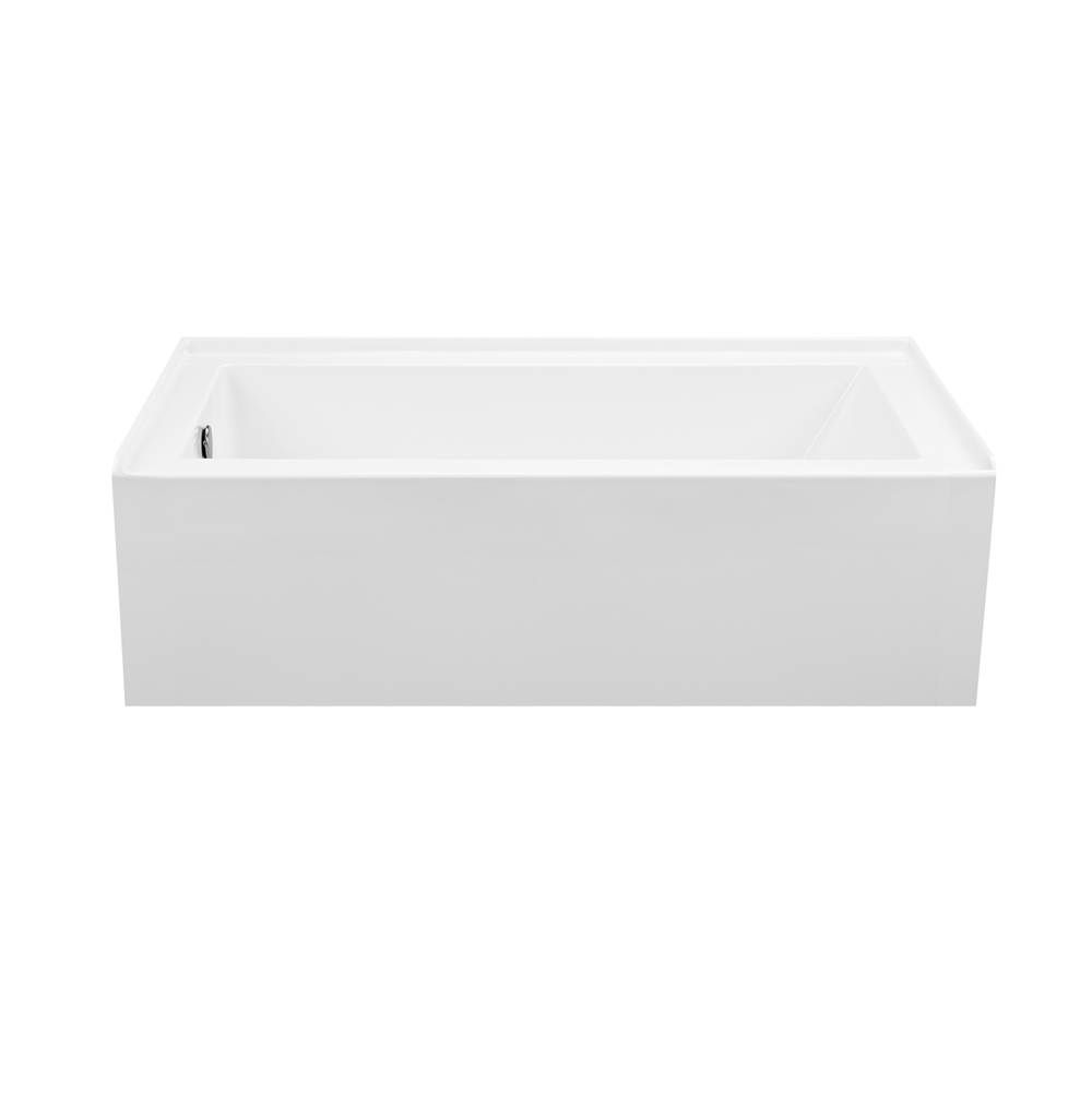 MTI Baths Cameron 4 Acrylic Cxl Integral Skirted Lh Drain Air  Bath - White (60X30.5)