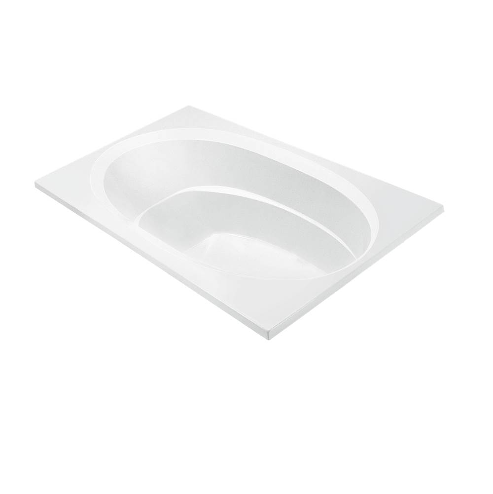 MTI Baths Seville 4 Acrylic Cxl Drop In Air Bath Elite/Whirlpool - White (71.5X42)