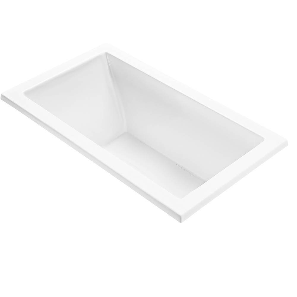 MTI Baths Andrea 20 Acrylic Cxl Drop In Whirlpool - Biscuit (54X36)