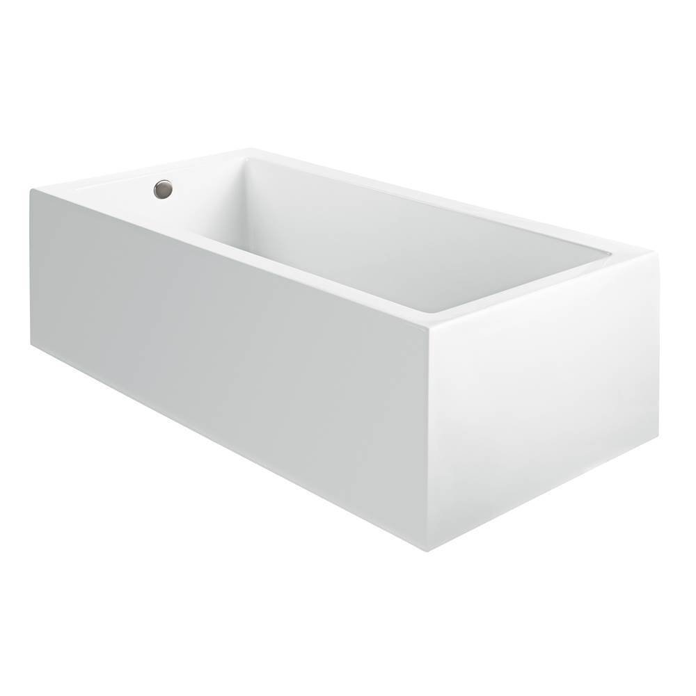 MTI Baths Andrea 20A Acrylic Cxl Sculpted 4 Side Air Bath Elite - White (54X36)