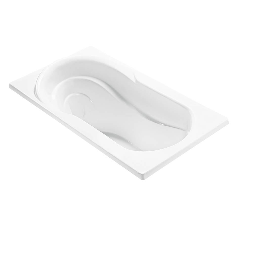 MTI Baths Reflection 4 Acrylic Cxl Drop In Air Bath - Biscuit (60X32)