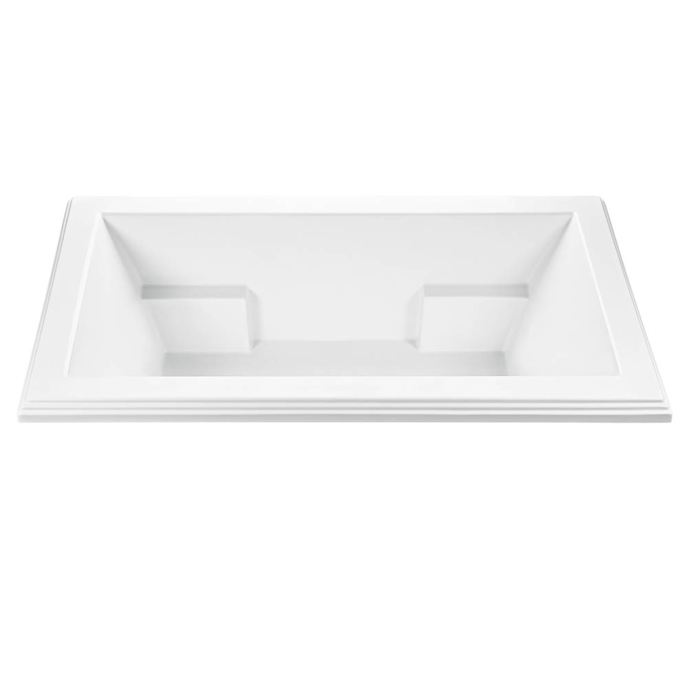MTI Baths Madelyn 1 Acrylic Cxl Undermount Air Bath - White (71.625X41.75)