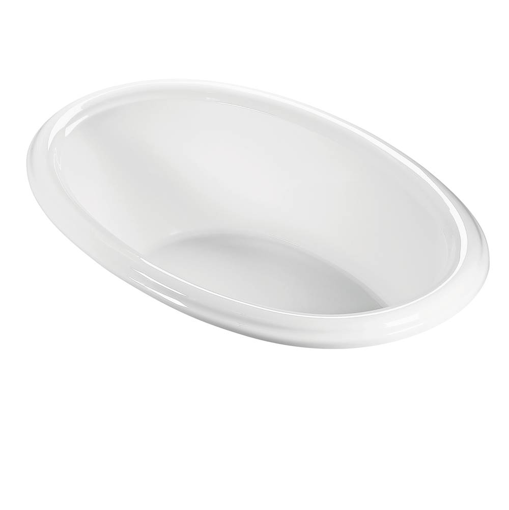 MTI Baths Victoria 2 Acrylic Cxl Drop In Soaker - White (59.75X35.5)