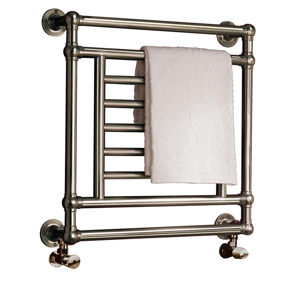Myson B31/1 Nickel Hydronic 29''H x 28''W  Valves not incl. ''Special Order Item''..This towel warmer is N...