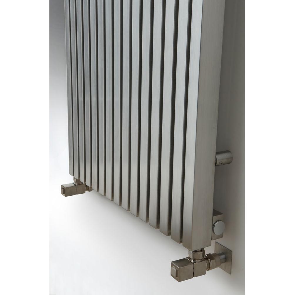 Myson Norte -5 Bright Stainless Steel Hydronic Towel Warmer (79'' x 12'') Vertical - phase out item