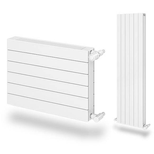 Myson Decor Flat Tube Style 23''H x 3''-4''L Radiator 3246 BTUH/Ft. (includes plug & vent) ''Special Order...