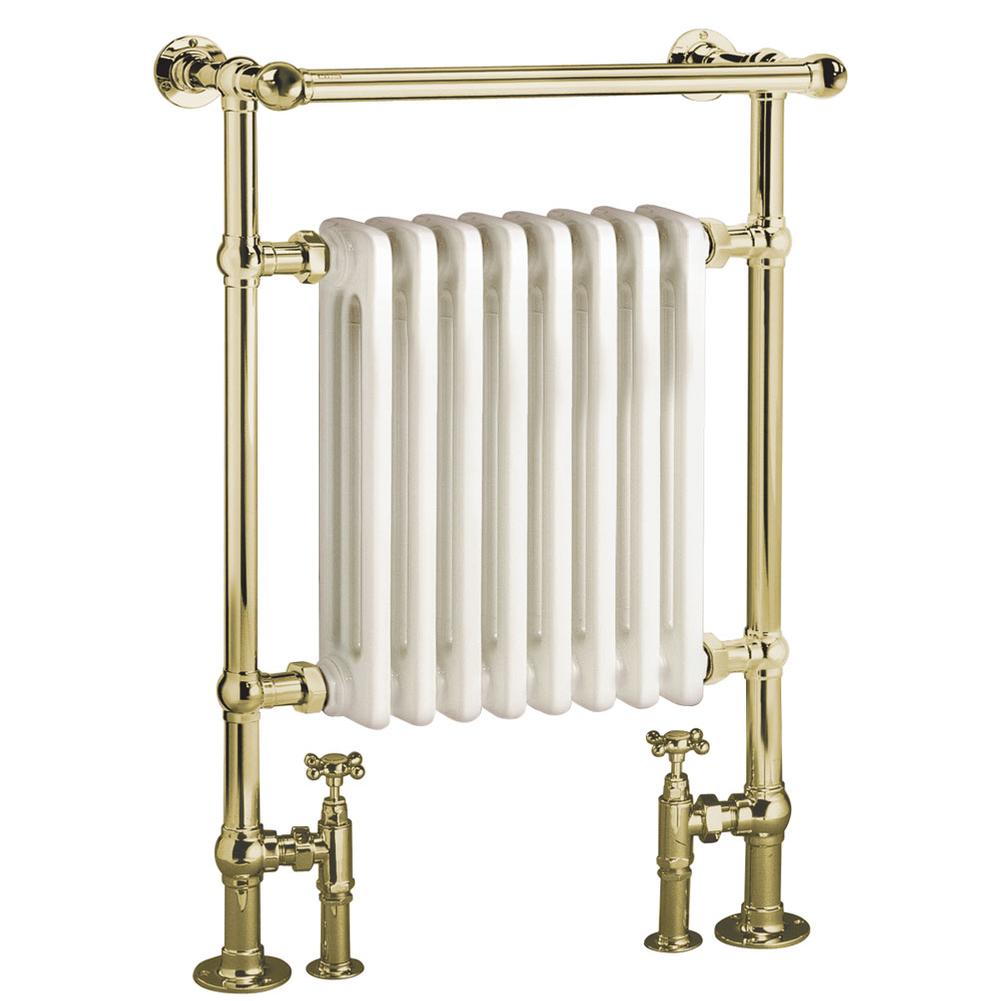 Myson VR1 Oil-Rubbed Bronze with White Radiator Insert Hydronic 38''X x 27''W Valves not incl. ''Special ...