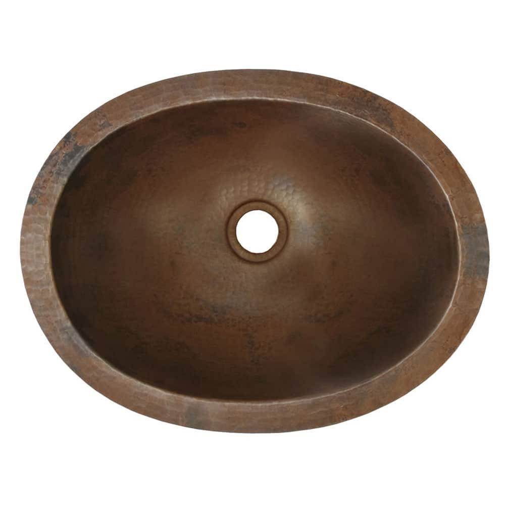 Native Trails Baby Classic Bathroom Sink in Antique Copper