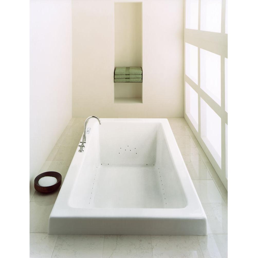 Neptune ZEN bathtub 36x72 with armrests and 3'' top lip, Mass-Air, White