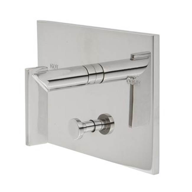 Newport Brass Metro Balanced Pressure Tub & Shower Diverter Plate with Handle