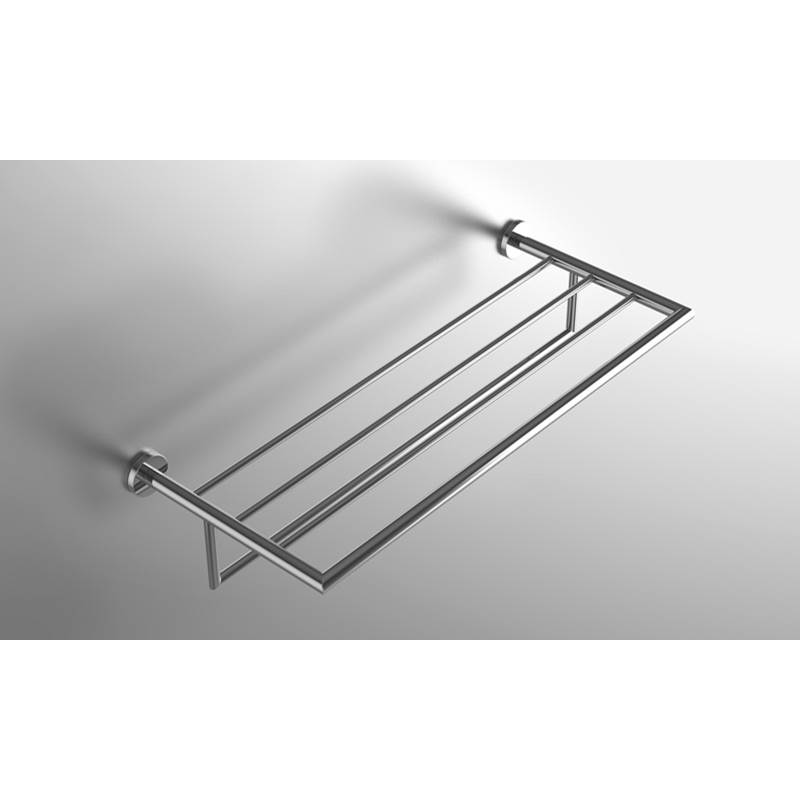 Neelnox Collection Form Towel Rack w/ Bar Finish: Brushed Gold